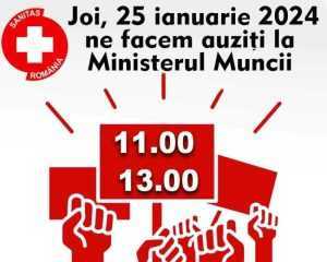 SANITAS continuă protestele: „ Ne facem auziți la Ministerul Muncii" 1 d652c919 25f3 425a 810d c86f4e934ee0 - SANITAS continuă protestele: „ Ne facem auziți la Ministerul Muncii"