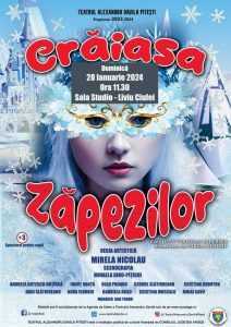 Programul Teatrului Alexandru Davila în zilele de 27 și 28 ianuarie 2 la teatru Pitești