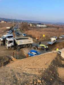 Accident pe șantierul noii autostrăzi 2 60972424 f84b 4476 8c57 df756cc13886 - Accident pe șantierul noii autostrăzi
