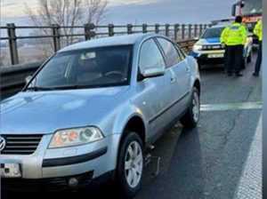img - Incident grav pe autostrada A1! Un bărbat a murit, după ce mașina sub care lucra a căzut peste el