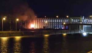 incendiu major hidrocentrala portile de fier 884326 - Incendiu violent la Hidrocentrala Porțile de Fier!