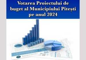 Proiectul de buget al Piteștiului pe anul 2024 va fi supus votului 1 Sursă foto: Facebook Primăria Municipiului Pitești