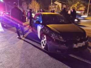 accident - Accident rutier la stadion, în Pitești! Două victime implicate!