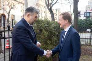Premierul solicită clarificări. Marcel Ciolacu, discuție cu ambasadorii UE la București 1 Sursă foto: Facebook Marcel Ciolacu