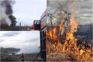 page 2 - ACUM! Două incendii de vegetație în Argeș