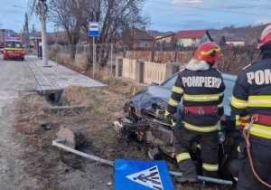 Accident rutier la Curtea de Argeș! 5 accident Curtea de Argeș