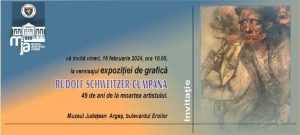 Expoziție de grafică „Rudolf Schweitzer-Cumpăna - 49 de ani de la moartea artistului” la Muzeul Județean Argeș 1 expozitie muzeu