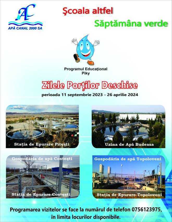 apa canal poster porti deschise