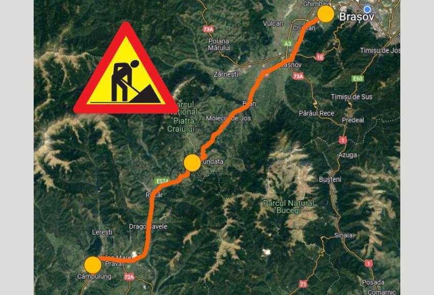 Campulung Brasov Sursă foto: Facebook CNAIR.