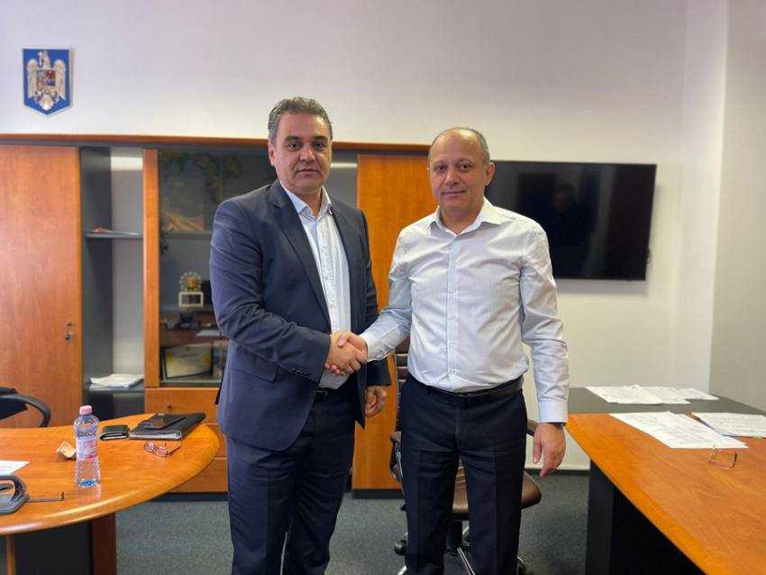 Cosmin Petrescu si Daniel Cadariu Sursa foto: PNL Arges