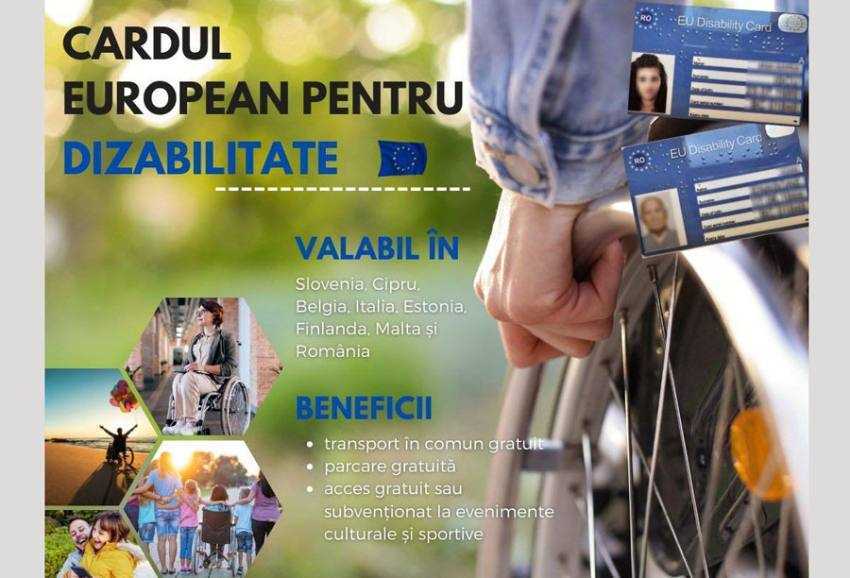 cardul european pentru dizabilitati Sursă foto: Facebook MMSS.