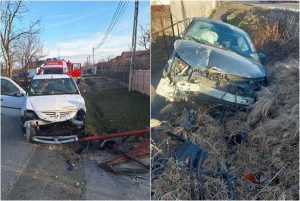 Două accidente în Argeș! Un vehicul a lovit un cap de pod, iar altul a părăsit partea carosabilă 7 page - Două accidente în Argeș! Un vehicul a lovit un cap de pod, iar altul a părăsit partea carosabilă