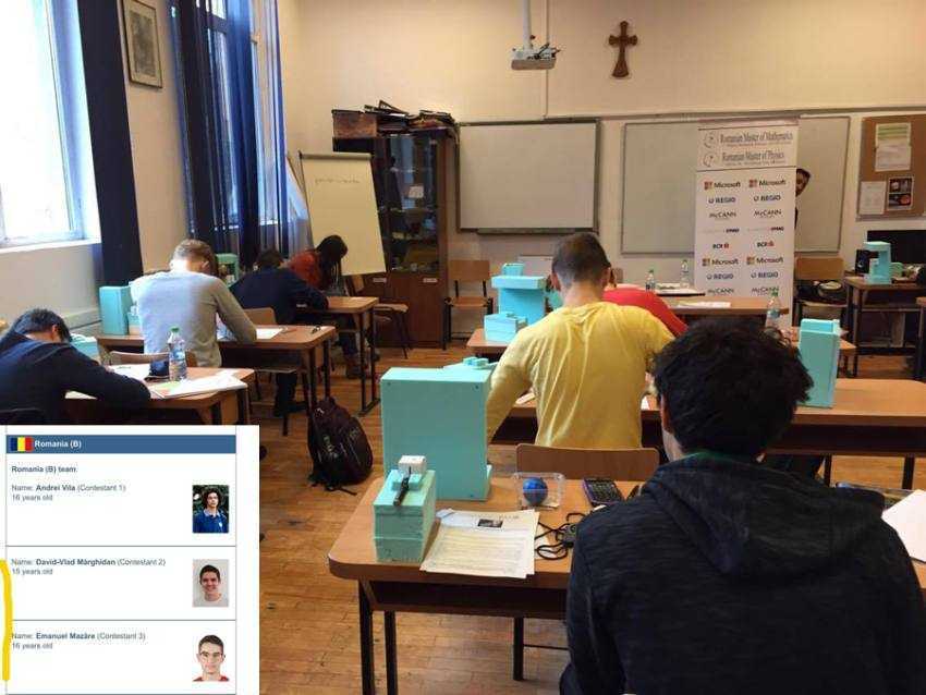 Sursă foto: Facebook Romanian Master of Mathematics