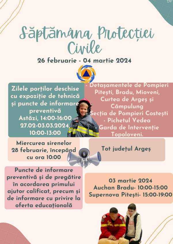 Zilele Porților Deschise la ISU Argeș 1 la ISU Argeș