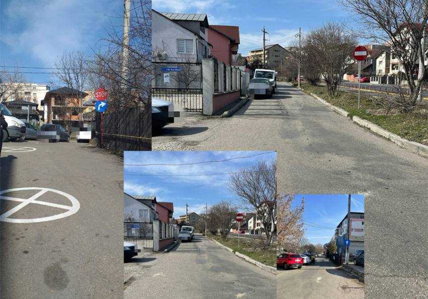 strada Bucovina Sursă foto: Facebook Primăria Municipiului Pitești.