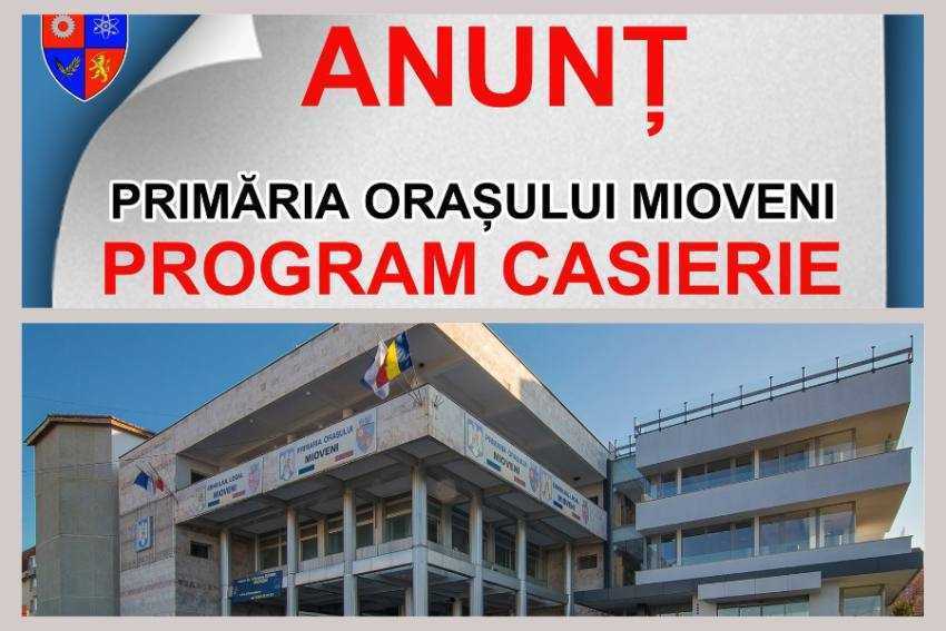 program casierie Mioveni