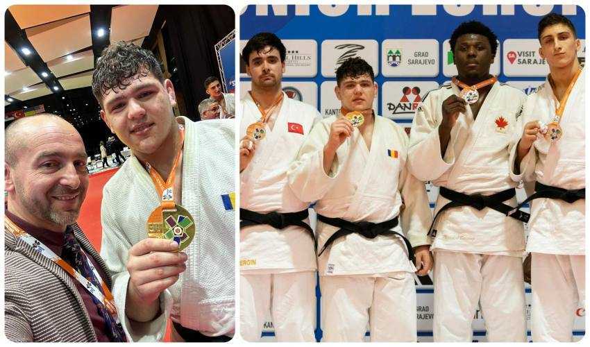 darius dobre medaliat cu aur europene judo