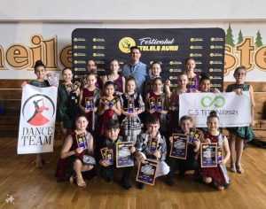 Locul 1 pentru dansatorii Clubului Sportiv Titanii 2023 la „Festivalul Stelei Aurii” 1 Club Sportiv Titanii 2023