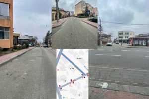 La Pitești. Strada Rahovei – circulație pe ambele sensuri 11 Sursă foto: Facebook Primăria MUnicipiulșui Pitești.