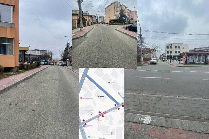 Strada Rahovei Sursă foto: Facebook Primăria MUnicipiulșui Pitești.