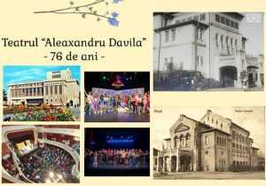 76 de ani de la înființarea Teatrului “Alexandru Davila” Pitești 1 Sursă foto: Facebook CJ Argeș.