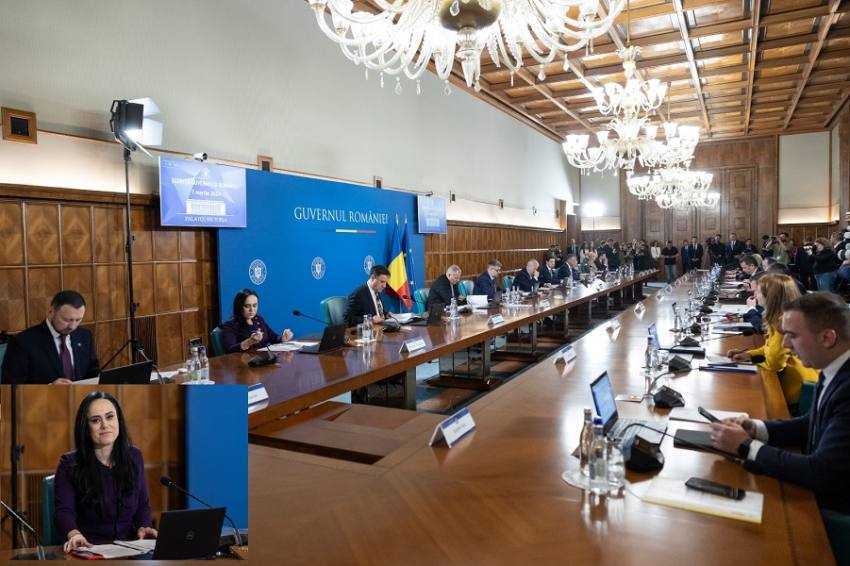 sedinta de guvern sbo Sursă foto: Facebook MMSS