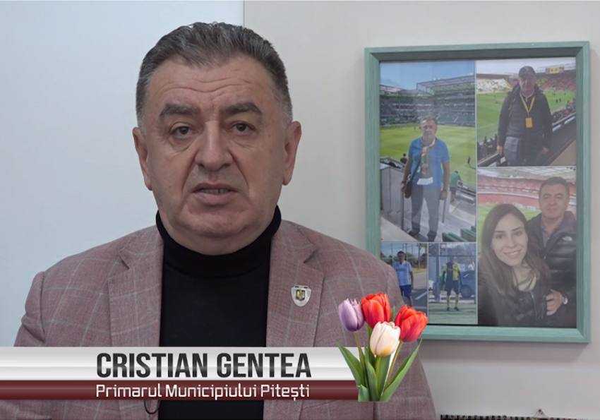 Cristian Gentea mesaj 8 martie Sursă foto: screenshot