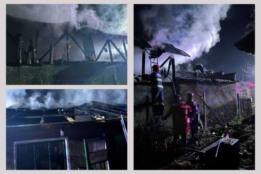 incendiu casă incendiu casă