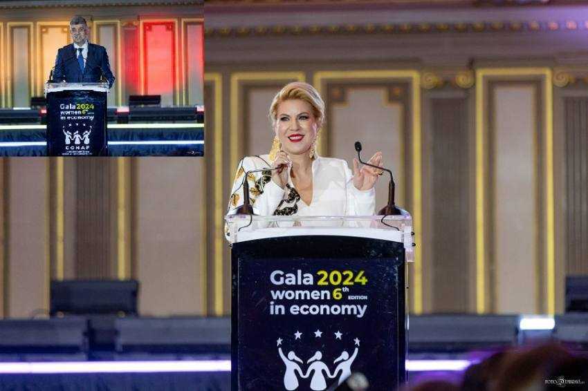 GAla Conaf Cristina Chiriac si marcel ciolacu Sursă foto: CONAF.