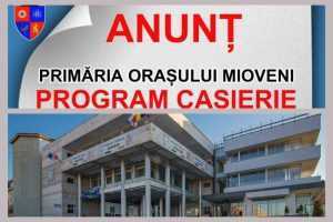 MIOVENI. Program suplimentar la TAXE ŞI IMPOZITE în luna martie 1 la Mioveni