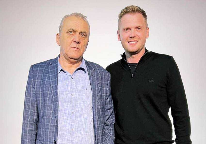 alin calinescu cu ion georgescu Sursă foto: Facebook ALin Calinescu