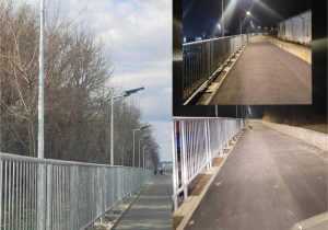 Promenada de lângă râul Argeș, gata înainte de Zilele Piteștiului 18 Sursă foto: Facebook Cristian Gentea.