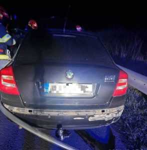 Mașină intrată în parapet pe A1, km 92! 1 Imagine WhatsApp 2024 03 21 la 19.44.29 80a65d46 - Mașină intrată în parapet pe A1, km 92!