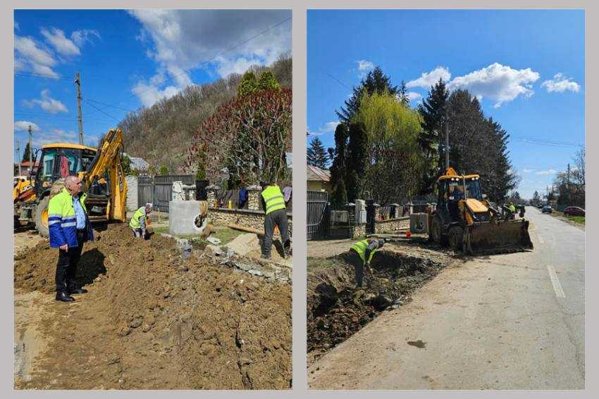 lucrări la Ștefănești