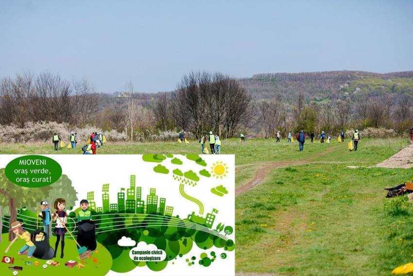 campanie colectare deseuri mioveni Sursă foto: Facebook Primăria Orașului Mioveni.