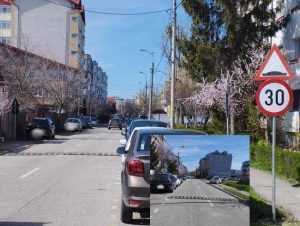 Limitator de viteză nou amplasat – strada Tudor Vladimirescu, Pitești! 30 Sursă foto: Facebook Primăria Municipiului Pitesti