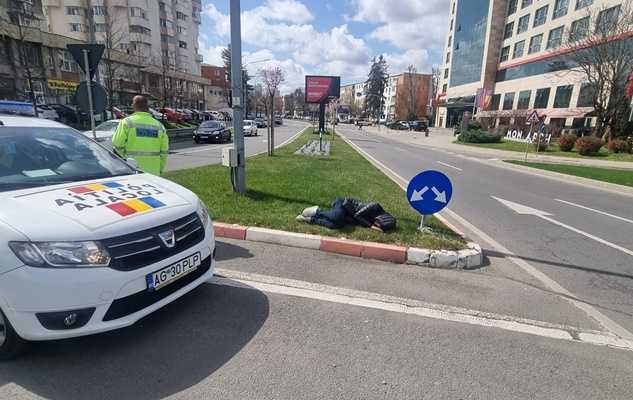 Bărbat găsit inconștient