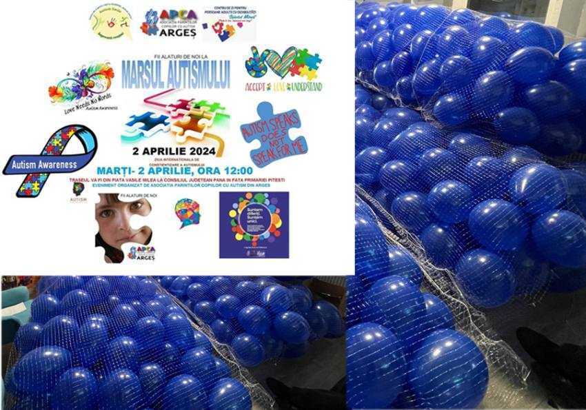 autism baloane Sursă foto: Asociația Copiilor cu AUtism ARges și anchetaonline