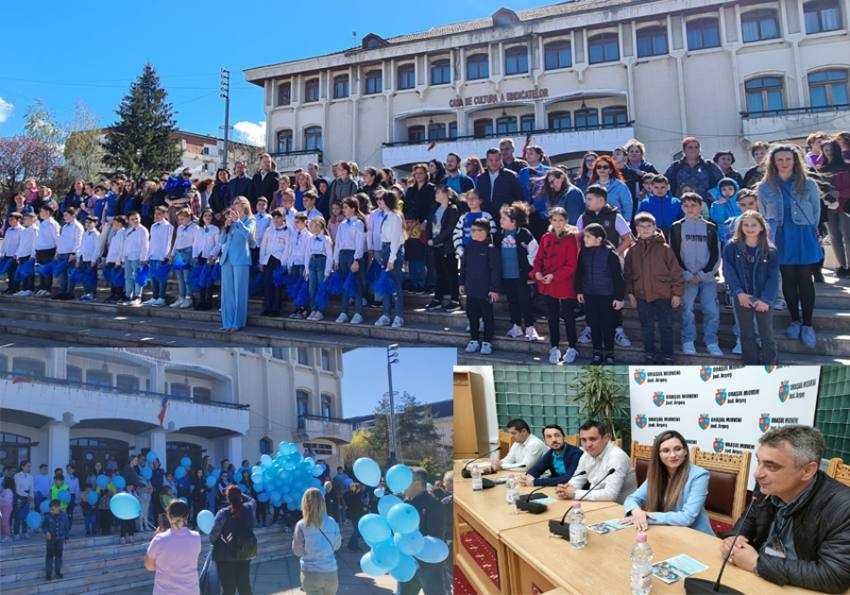 autism mioveni Sursă foto: Facebook Primăria Orașului Mioveni.