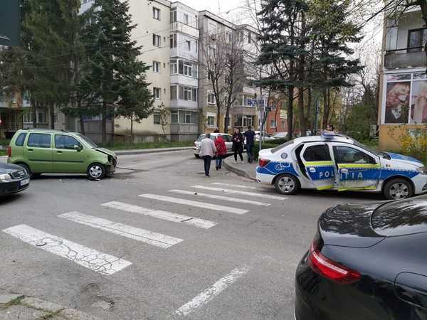 Accident mașină Poliție