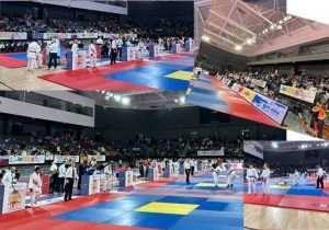 Spectacol sportiv de performanță. A început cel mai mare campionat de Ju-Jitsu chiar la Pitești Arena 28 Sursă foto: Facebook Cristian Gentea.