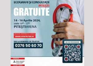 Atenție, piteșteni! Ecografii și consultații gratuite la Pitești Arena 1 Sursă foto: Primăria Pitesti