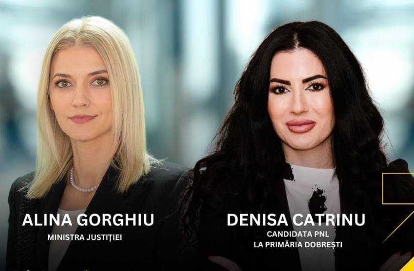 alina gorghiu si denisa catrinu Sursă foto: Facebook Alina Gorghiu.