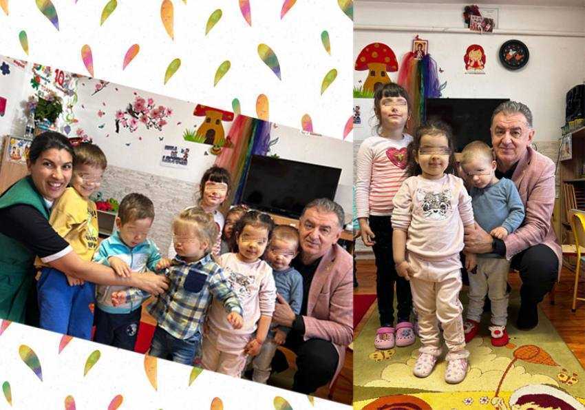 gentea la gradinita1 Sursă foto: Facebook Cristian Gentea.