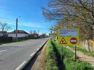 Atenție șoferi! Se închide circulația rutieră pe pasajul feroviar din Costești! 25 circulatie inchisa Costești