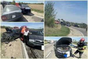 page 5 - Carambol cu patru mașini la Moșoaia! O fetiță de 6 ani a ajuns la spital