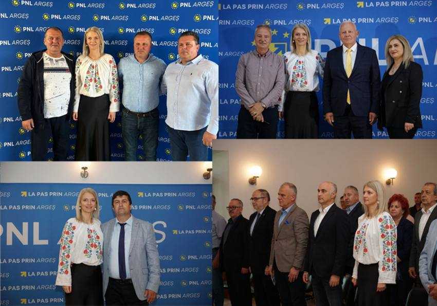 PNL bascov, Slobozia Vulturesti Sursă foto: Facebook PNL Argeș.
