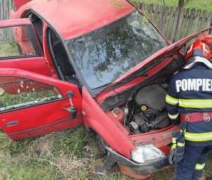 Accident la Dobrești! A ajuns cu mașina în șanț 1 4b92d057 861d 45c7 aeb0 9462eaf27af1 - Accident la Dobrești! A ajuns cu mașina în șanț