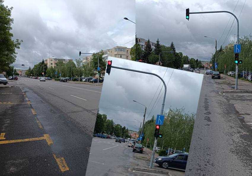 semafor verde intermitent Sursă foto: Facebook Primăria MunicipiuluiPitești