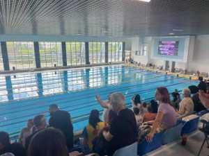 Peste 150 de sportivi. Bazinul Olimpic Pitești, gazda Campionatului Național de Înot - Copii 11 ani 1 Sursă foto: Facebook Cristian Gentea.